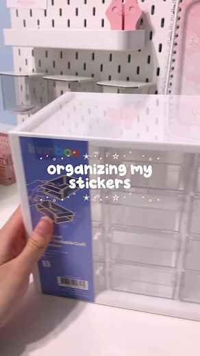 Drawer Organizer for Stickers - Organization Tips & Ideas