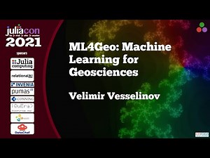 ML4Geo | Machine Learning for Geosciences | Velimir Vesselinov