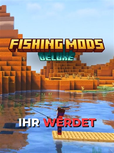 TOP 5 FISHING MODS! #minecraft #minecraftideas #minecraftmods #fyp #fishing