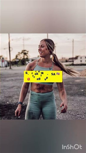 ⚡ “Top female CrossFit beast” 🔥✨#viral #shorts