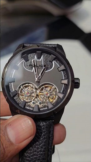 BATMAN X POLICE - FOREVER BATMAN WATCH 5000 limited edition #policewatch #automaticwatches #batman