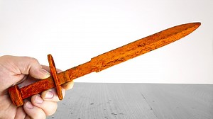 Restoring this rusted WW2 US made M4 bayonet. This rusted knife restoration was all about bringing back the history of this amazing WW2 relic. If you have something you would like me to restore send me an email at business.lostandrestored@gmail.com I love restoring vintage odds and ends. What antique do you want to see Restored? #lostandrestored #diy #asmr #crafts #craftsmen #originalbowie #ww2 #fyp #foryou | Lost & Restored