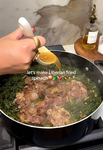 Liberian Fried Spinach Recipe Easy and Delicious