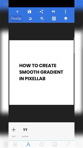 How to create smooth gradient in PixelLab