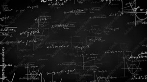 General mathematics equation math formula text background