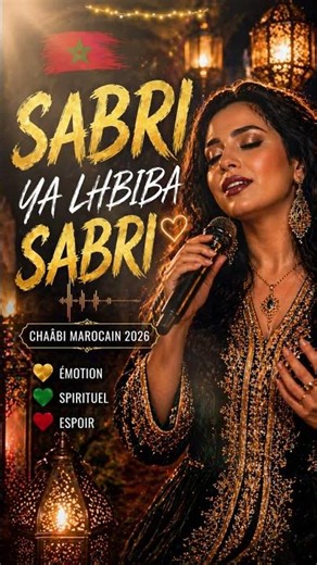 Sabri Ya Lhbiba ❤️ Chaâbi Emotionnel | Moroccan Music