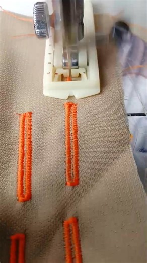Buttonhole pattern stitch #sewing | Mugevi Tailor