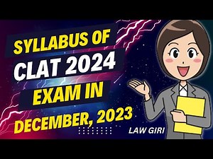 Syllabus Of CLAT 2025 & 2026|Section wise Books for CLAT|Most Important topics for CLAT 2025