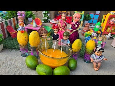 Barbie Doll All Day Routine in Indian Village/Radha Ki Kahani Part -710/Barbie Doll Bedtime Story||