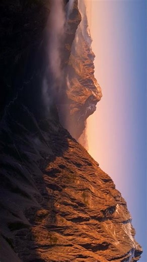 This View Heals 🌿 #nature #travel #sunset #viral #mountains #explore #relaxing #shorts #reel #fyp