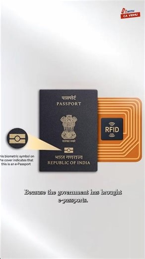 Smart Passport 2.0 — Chip in the Back Cover! 🇮🇳✈️