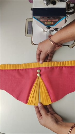 New trending puff sleeves design stitching easy method #shorts #puffsleevesdesign #viralshorts