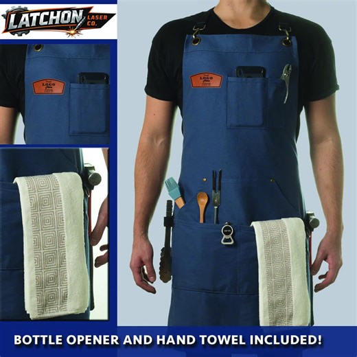 Personalized Work or BBQ Apron - Etsy