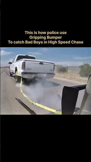 How Gripping Bumper Works: Grappler Police Chase Stop 🤯🔥 #shorts