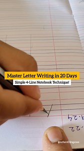 Here are some things parents should avoid while helping their child practice writing letters in a 4-line notebook: 1. **Avoid Rushing the Process**: Don’t rush the child to learn multiple letters in a day. Pushing too fast can lead to frustration and poor handwriting habits. Focus on quality over quantity. 2. **Avoid Criticizing Mistakes**: Refrain from harshly correcting mistakes. Negative feedback can discourage the child. Instead, gently guide them to correct errors, emphasizing learning from