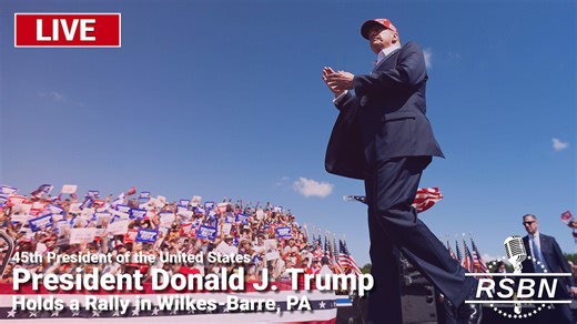 LIVE REPLAY: President Trump to Hold a Rally in Wilkes-Barre, PA - 8/17/24