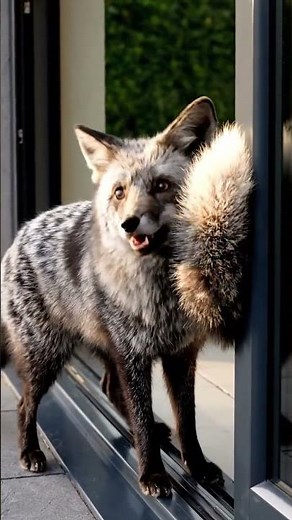 Fox Gets Its Tail Stuck in a Door — Funny Fox Fail! | Easy Loop