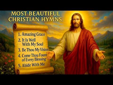 Best Christian Hymns Playlist 2025 | Amazing Grace, Be Thou My Vision & More