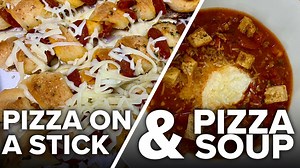 If you ask children what their favorite food is, I’m pretty sure most would say pizza. If you ask many adults, they'll say the same! That's why I'm taking those flavors and creating something a little different today. Full recipe: https://www.wwltv.com/article/life/food/recipes/chef-kevin/recipe-chef-kevin-belton-pizza-on-a-stick-and-pizza-soup/289-81278da1-593f-4e26-974e-ec50fd652619 | WWLTV