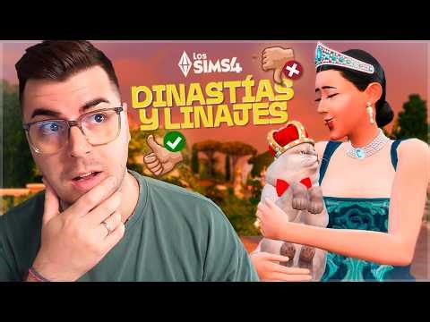 ANÁLISIS y OPINIÓN general de Los Sims 4 Dinastías y Linajes 👑 Mis cosas favs y el crossplay REAL🙌🏼