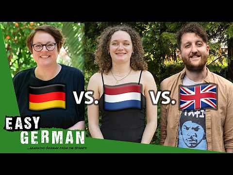 German vs. Dutch vs. English | How Similar Are They?