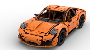 LEGO MOC-40207 Porsche 991 Carrera 2016 | 42056 B-Model (Technic 2020)