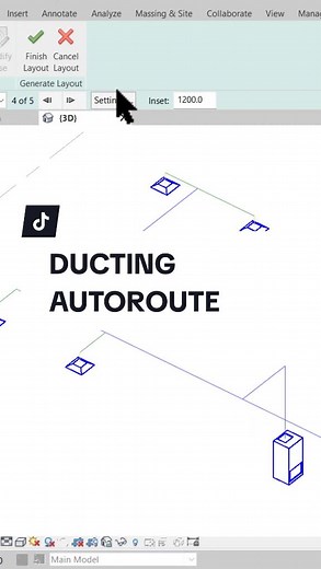 Ducting Otomatis di Revit: Panduan Praktis