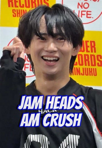 JAM HEADSのインストアライブ「AM Crush」