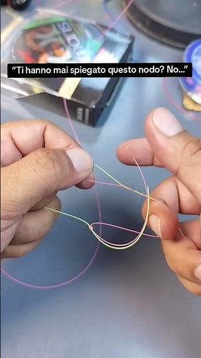 Nodo da pesca semplice ma super resistente 🎣 Scopri come farlo e non perdere più pesci 💪