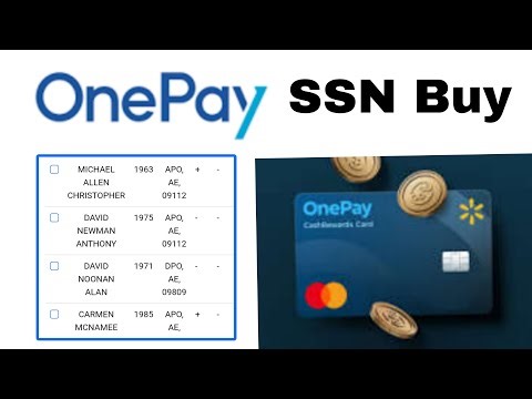 ssn buy onepay go2bank card method
