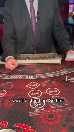 How to play Ultimate Texas Hold 'em! Part.1 #Tablegames #Tutorial