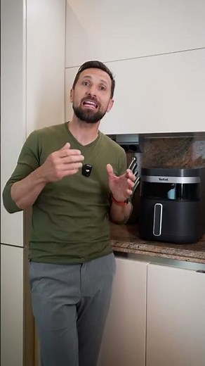 Friteuza cu aer cald Tefal Easy Fry Infrared - Mai rapid, mai crocant, mai suculent