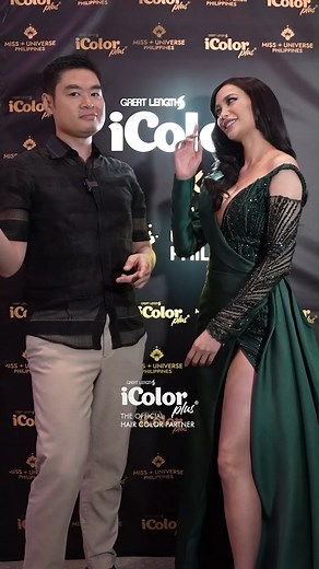 Heyadamg is here with our iColor Plus correspondent, Arci Muñoz, at the #MissUniversePhilippines2024 Prelims Night. 💚 Get a glimpse of his dapper look while he talks about the iColor Plus shade he recommends for a crown-ready hair and his perspective on this year’s #MUPH competition. ✨ #GreatLengths #MissUniversePhilippines #iColorPlus #BeautyIsInHUE | iColor Plus Shampoo-In Hair Color