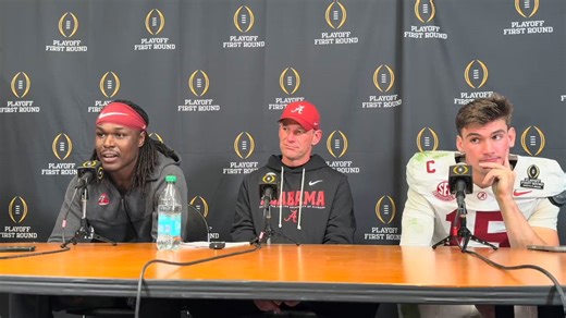 Alabama QB Ty Simpson and LB Deontae Lawson on comeback vs. Oklahoma