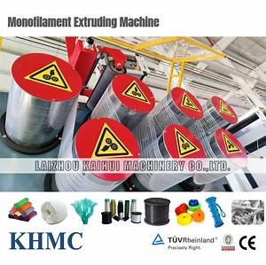 [Hot Item] Fiber Yarn PE PP Monofilament Making Extruding Machine for Anti Hail Shade Net / Tomato Onion Mesh Bag / Plastic Rope