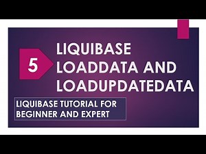 liquibase loaddata | liquibase loadupdatedata | liquibase tutorial | liquibase demo | liquibase data