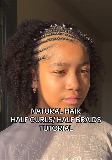 This turned out so cute #minitwist #halfbraids #tutorial | Braids