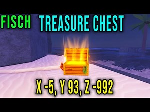 TREASURE CHEST LOCATION 95 (X -5, Y 93, Z -992) [FISCH] - Roblox