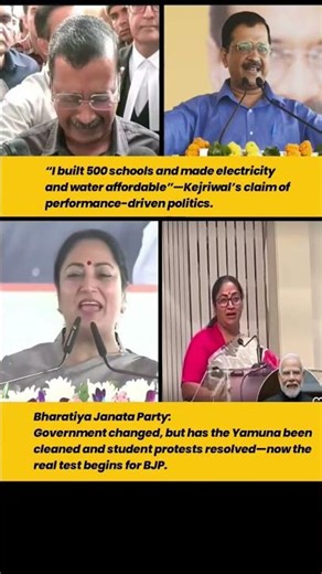 Built 500 Schools” – Has BJP Cleaned Yamuna Yet?