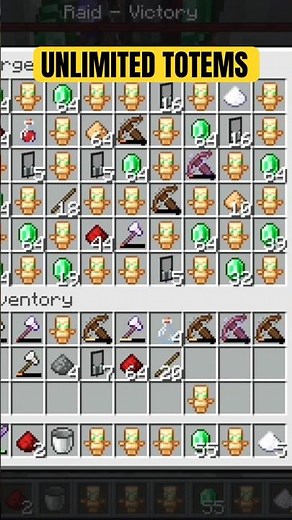 Unlimited Totems in Minecraft 😳