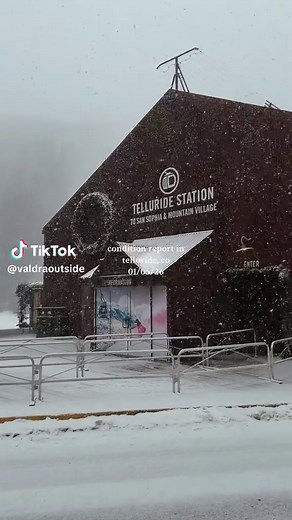 CONDITION REPORT IN TELLURIDE, CO ✨ the more snow, the better. #grwm #foryourpage #foryoupage #viral #skiing #outdoors #winter #snow #tiktok #pubgmobile #2025recap