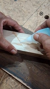 Angled Dowel Joint for Long Wood Splicing A clean and strong angled wood splice using double dowels. Ideal for trim work and long wooden components. #WoodSplicing #DowelJoint #WoodworkingTips #Carpentry #KaryaKlasik | Sukiman .