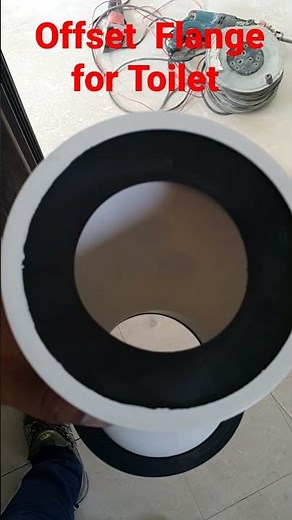 How to Adjust a position of the Toilet with an Offset Flange-Install Offset ! Toilet Offset Flange