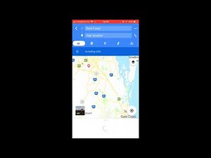 Start navigation button not showing in Google maps app | Only preview button showing