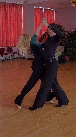 Slow Foxtrot Gold Level Choreo | Feather Ending, Fallaway Reverse Slip Pivot