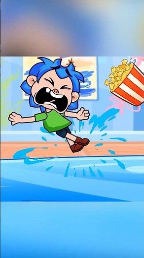 🍿⛈️ Flood Everywhere! Save the Popcorn! #learnforkids