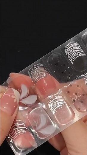 How to Use Nail Stickers 💅 | Perfect Nails Without Salon!”
