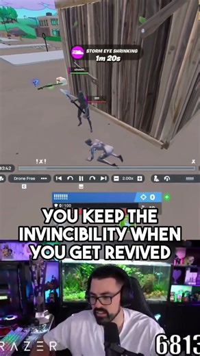 Fortnite *NEEDS* To FIX THIS (Invincibility Glitch) #fortnite #shorts