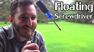How to Suspend a Screwdriver in Midair With an Air Compressor