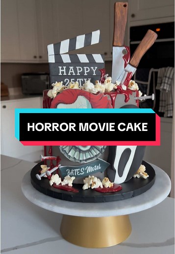 Horror Movie Cake: A Spooktacular Dessert Creation